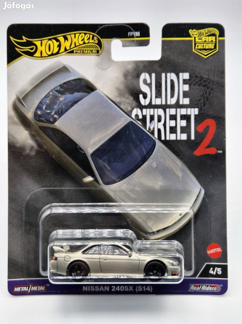Hot Wheels Premium - Car Culture Slide Street 2 - Nissan 240SX (S14)