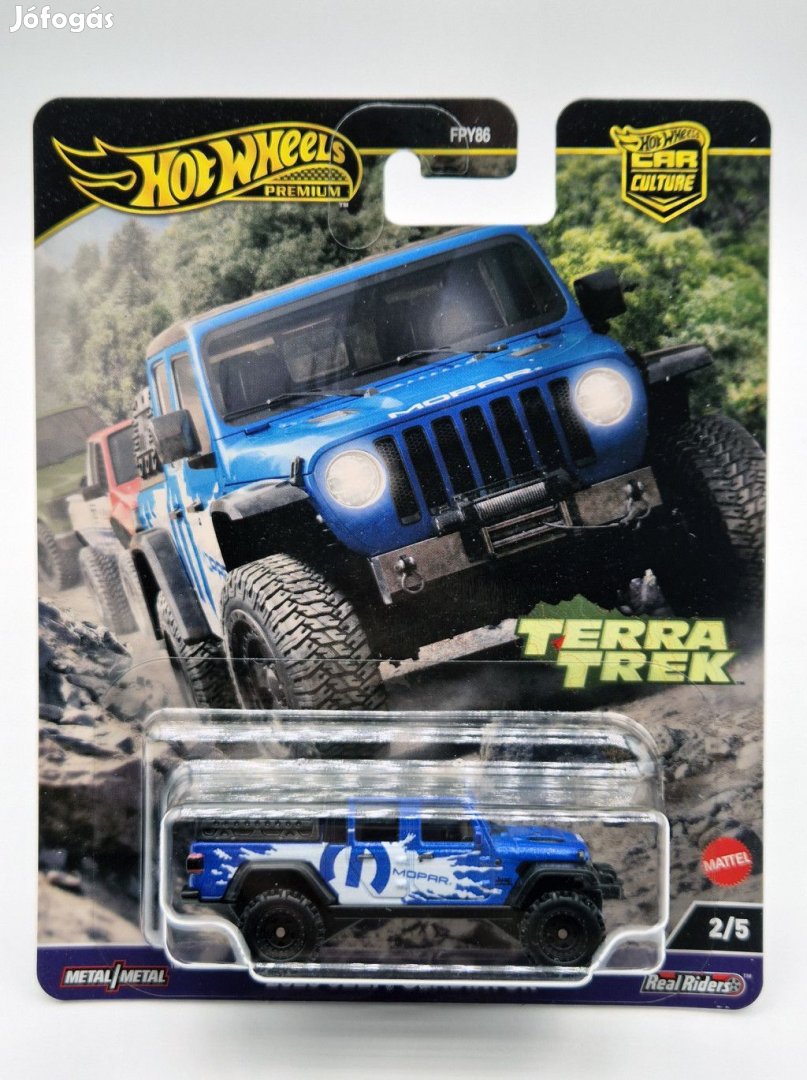 Hot Wheels Premium - Car Culture Terra Trek - 2020 Jeep Gladiator -