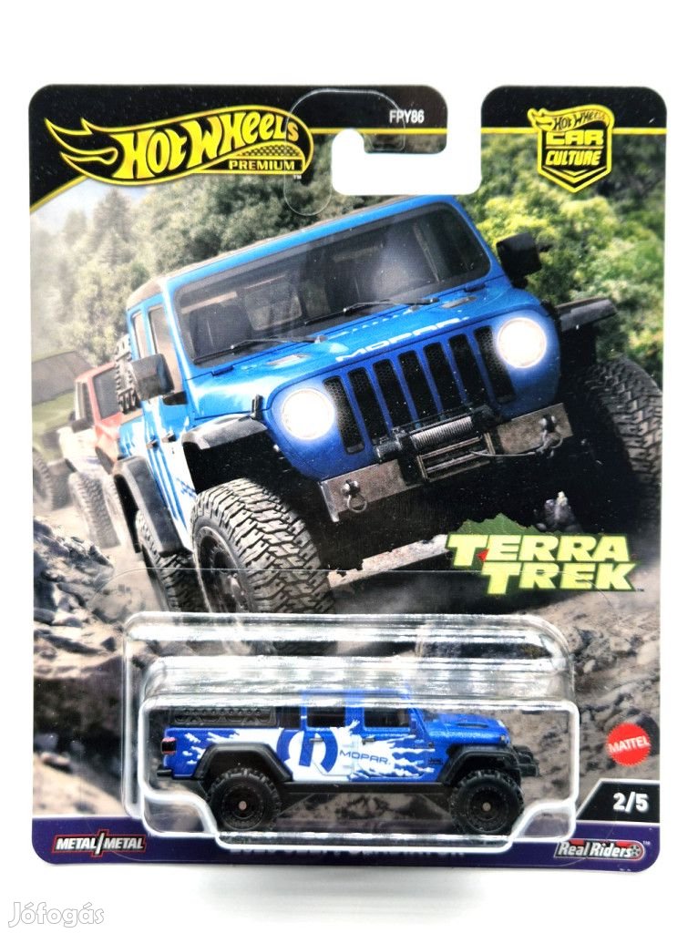 Hot Wheels Premium - Car Culture Terra Trek - 2020 Jeep Gladiator -