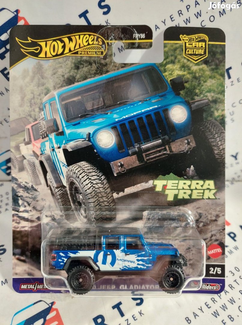 Hot Wheels Premium - Car Culture Terra Trek - 2020 Jeep Gladiator -