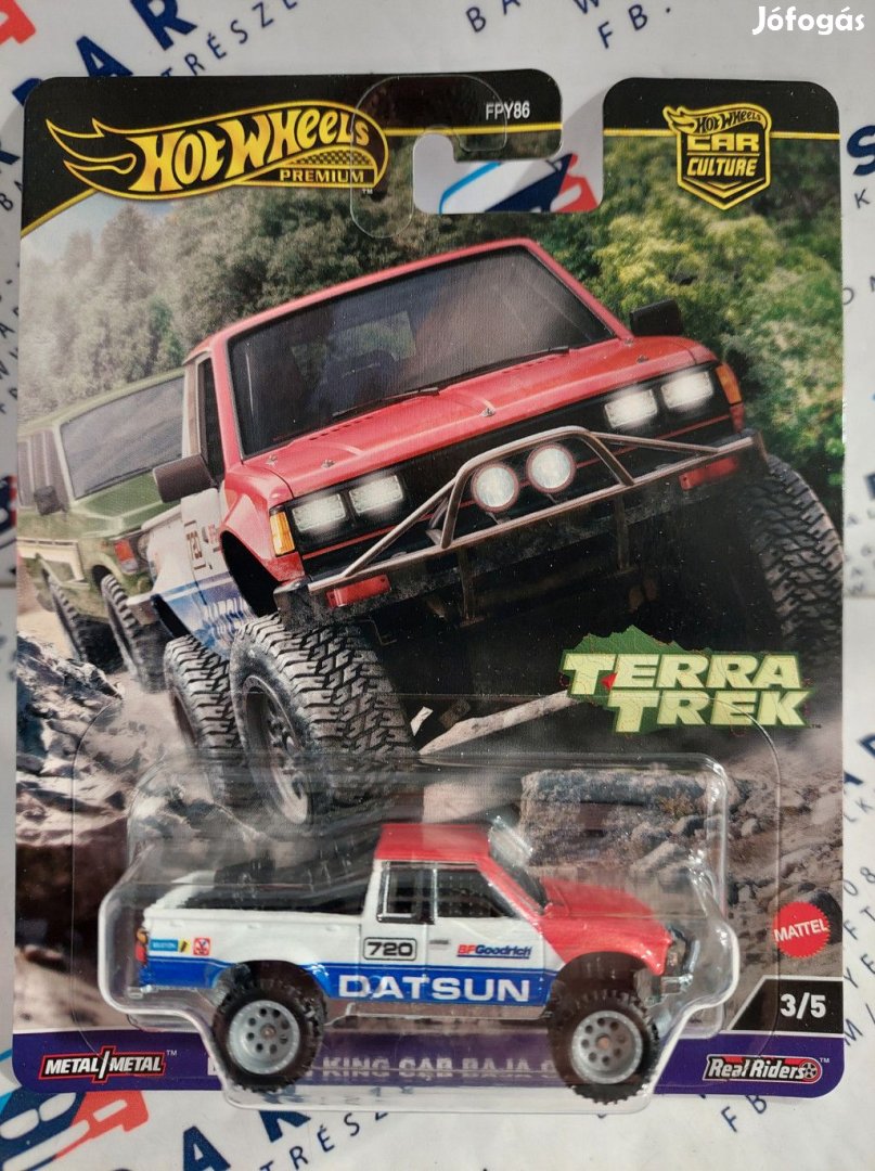 Hot Wheels Premium - Car Culture Terra Trek - Datsun King Cab Baja Cu