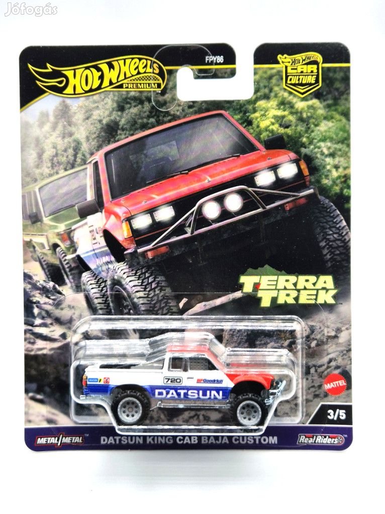 Hot Wheels Premium - Car Culture Terra Trek - Datsun King Cab Baja Cu