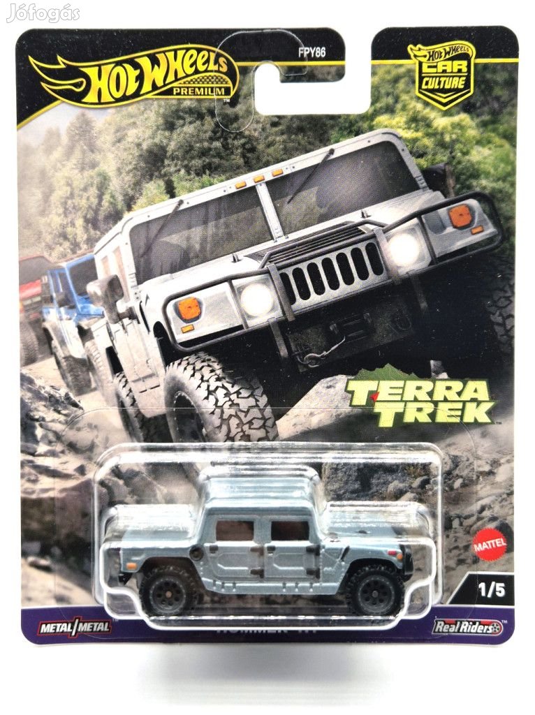 Hot Wheels Premium - Car Culture Terra Trek - Hummer H1 -  Hot Wheels