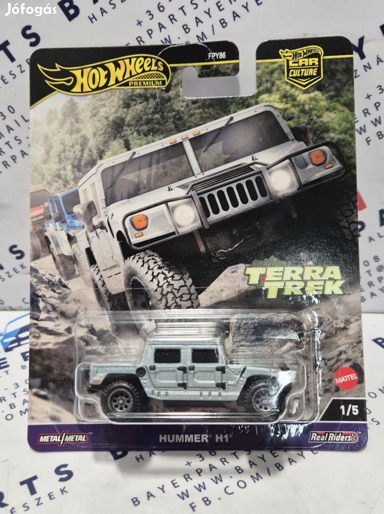 Hot Wheels Premium - Car Culture Terra Trek - Hummer H1 -  Hot Wheels