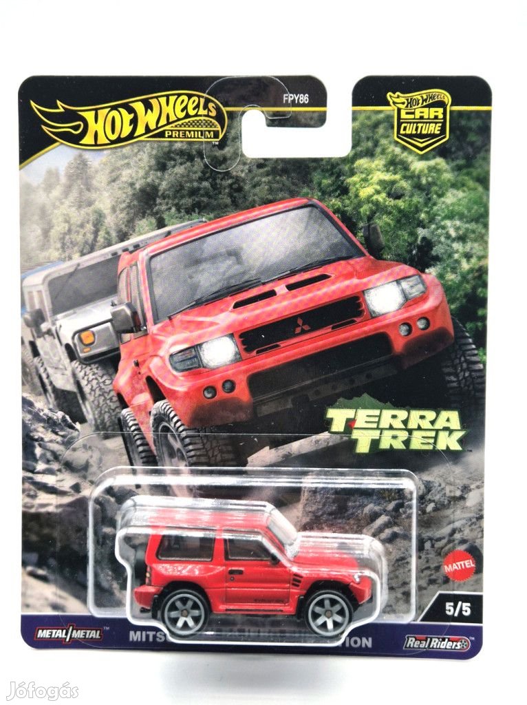 Hot Wheels Premium - Car Culture Terra Trek - Mitsubishi Pajero Evolu