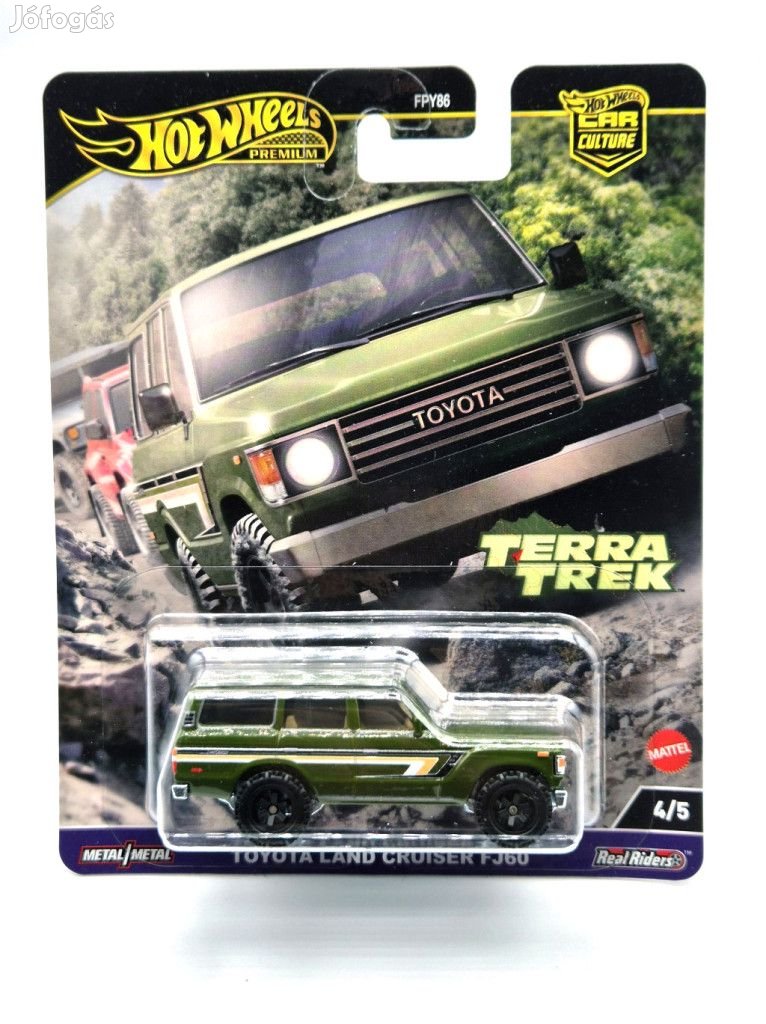 Hot Wheels Premium - Car Culture Terra Trek - Toyota Land Cruiser FJ6