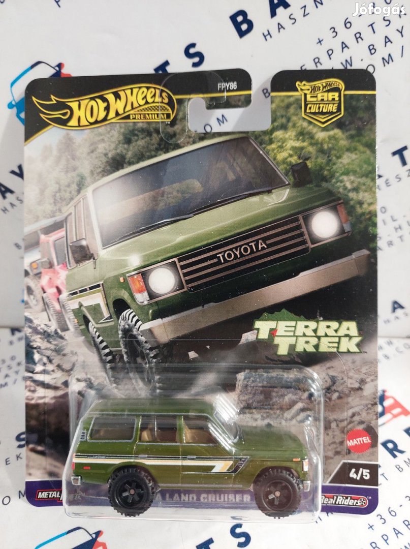 Hot Wheels Premium - Car Culture Terra Trek - Toyota Land Cruiser FJ6