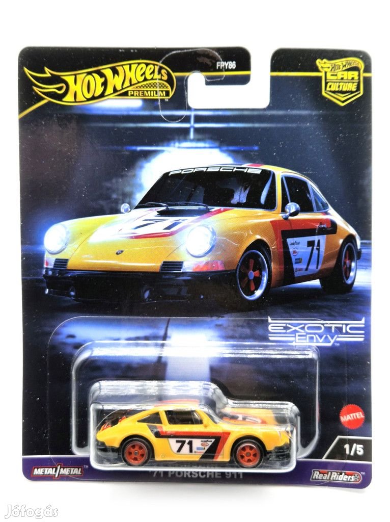 Hot Wheels Premium - Car Culture - Porsche 911 (1971) -  Hot Wheels -