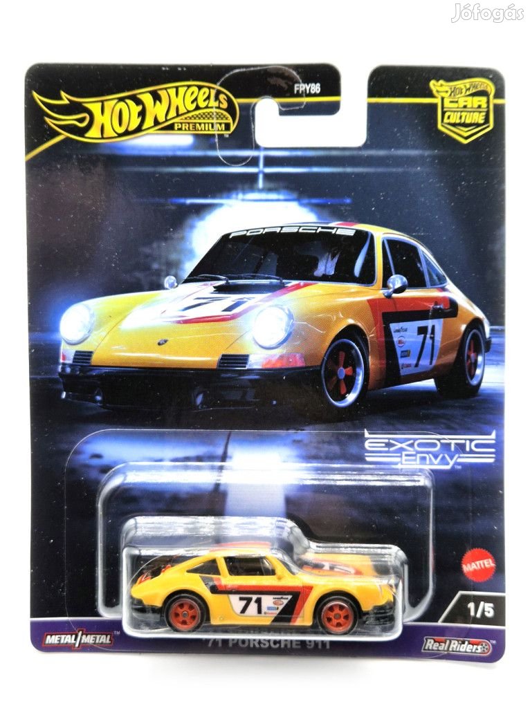 Hot Wheels Premium - Car Culture - Porsche 911 (1971) -  Hot Wheels -