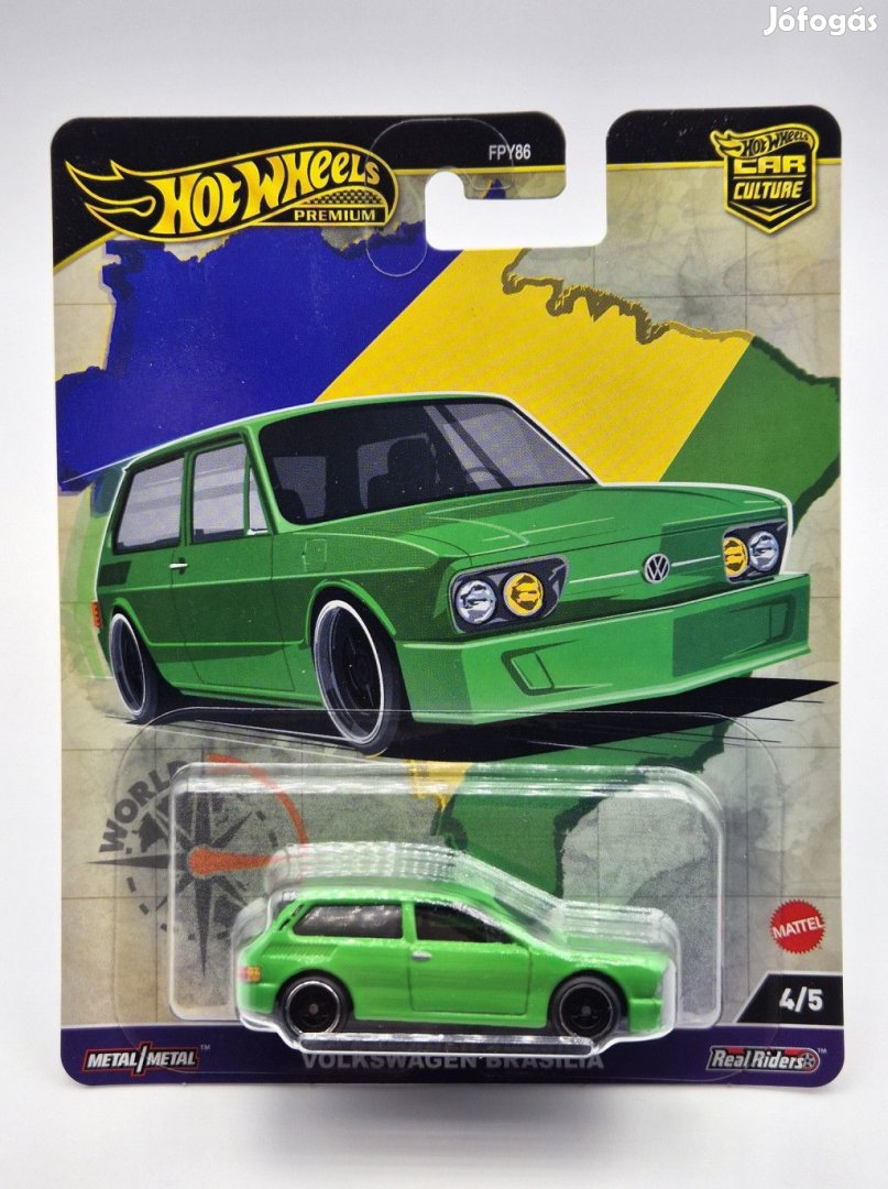 Hot Wheels Premium - Car Culture - World Tour - Volkswagen VW Brasili
