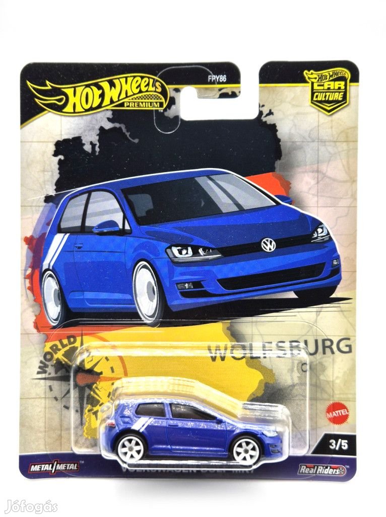 Hot Wheels Premium - Car Culture - World Tour - Volkswagen VW Golf MK