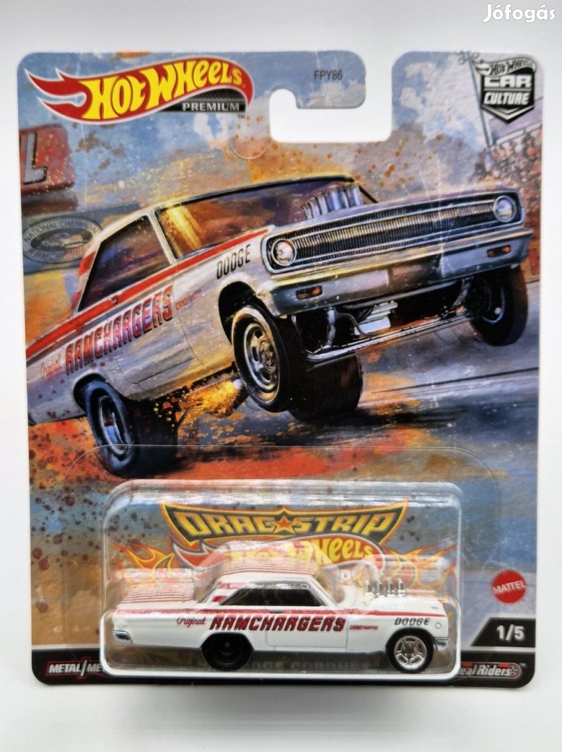 Hot Wheels Premium - Dragstrip Car Culture - Dodge Coronet (1965) -