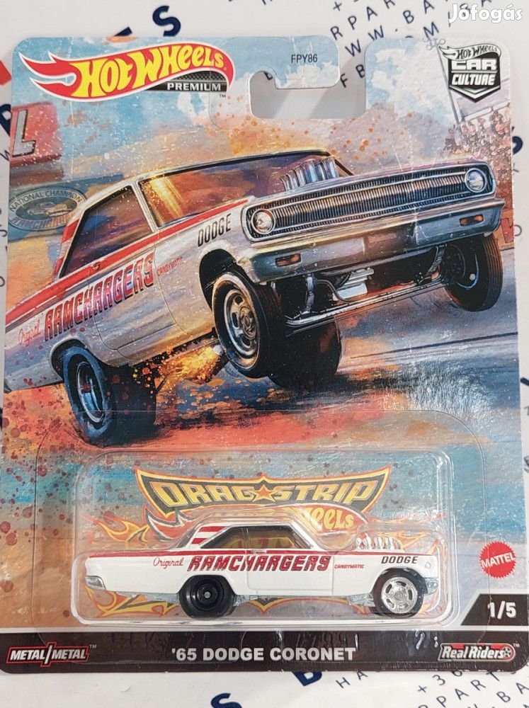 Hot Wheels Premium - Dragstrip Car Culture - Dodge Coronet (1965) -