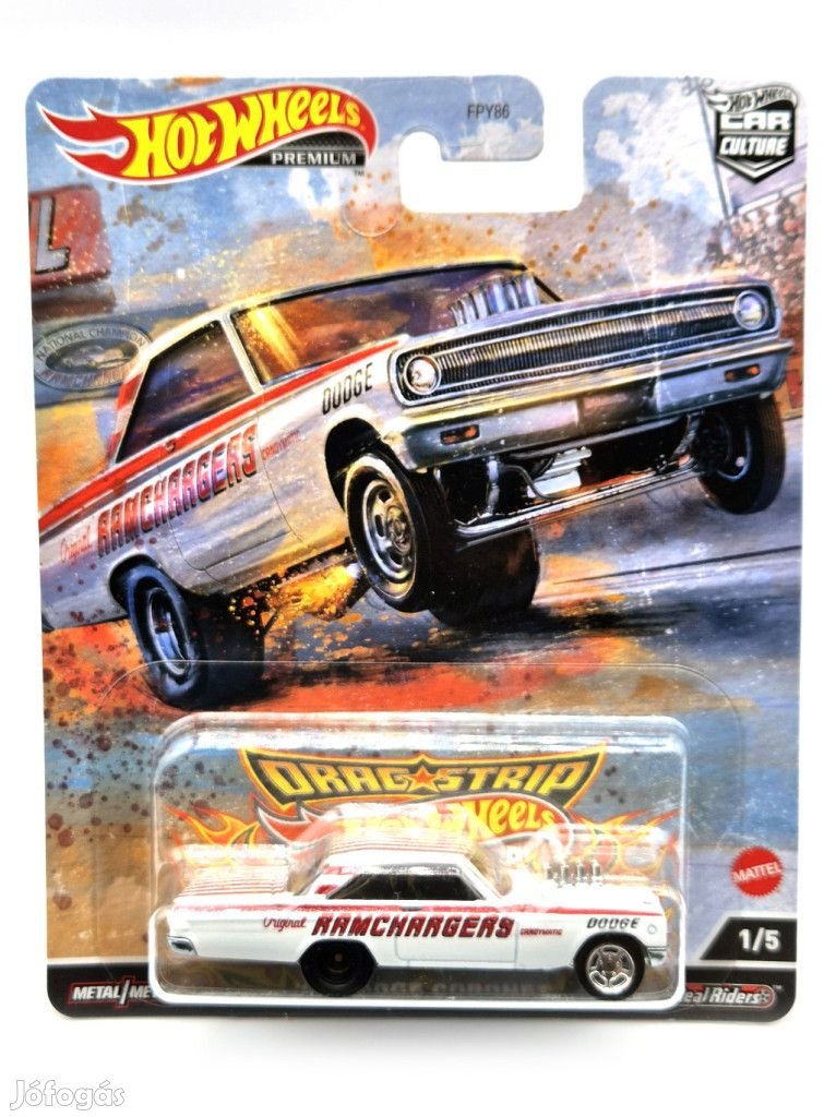 Hot Wheels Premium - Dragstrip Car Culture - Dodge Coronet (1965) -