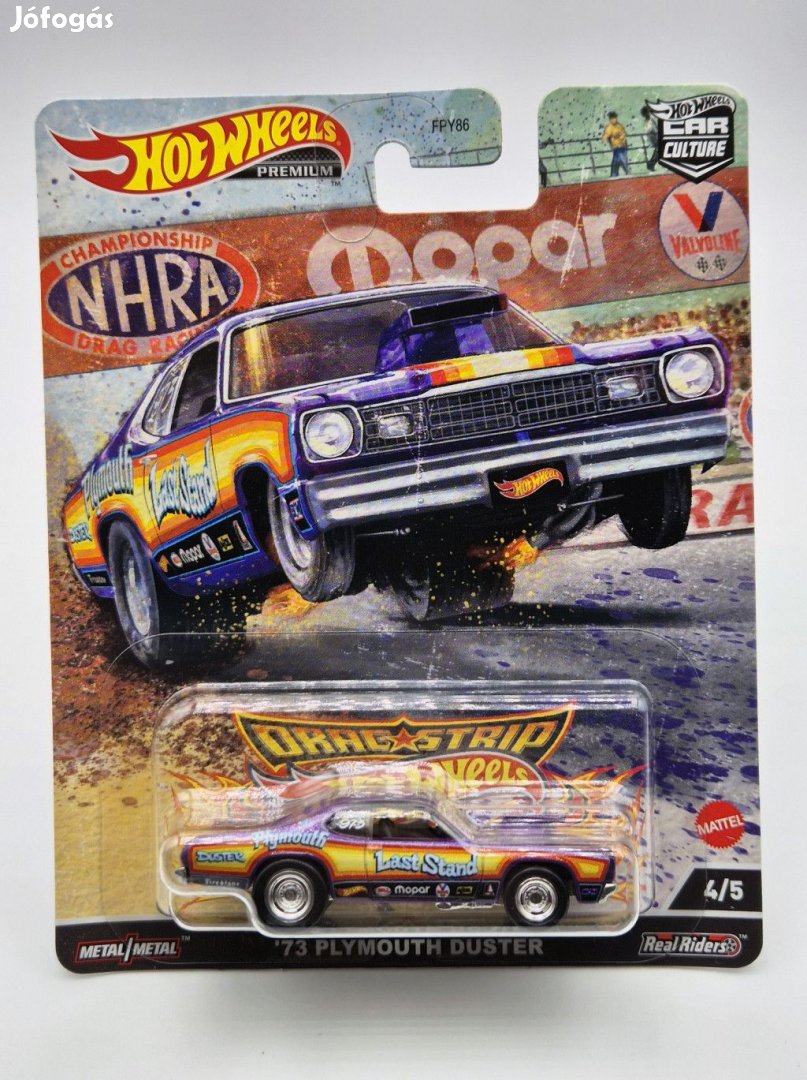 Hot Wheels Premium - Dragstrip Car Culture - Plymouth Duster (1973) -