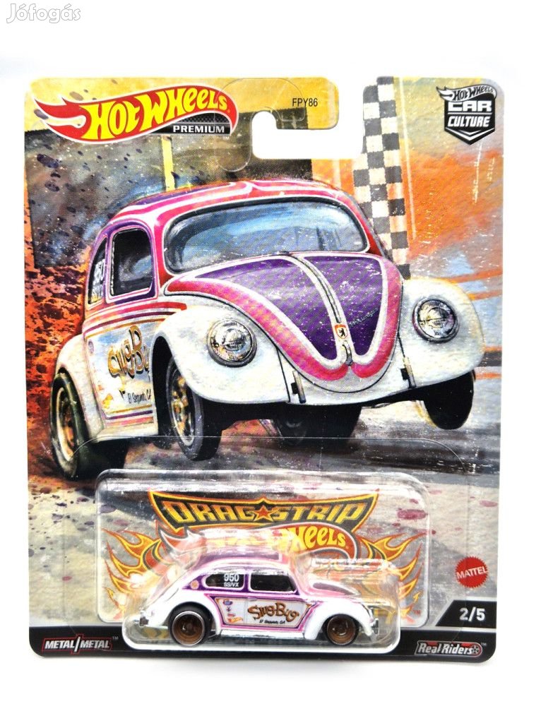 Hot Wheels Premium - Dragstrip Car Culture - Volkswagen Classic Bug -