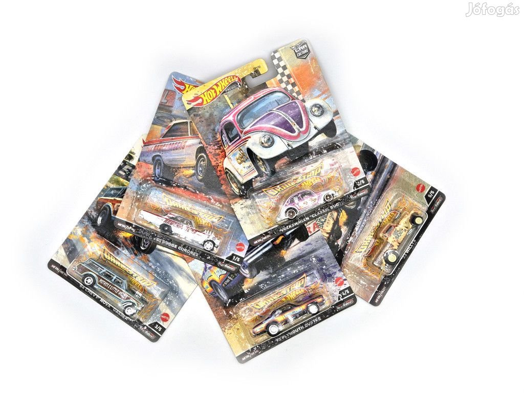 Hot Wheels Premium - Dragstrip Car Culture szett -  Hot Wheels - 1:64