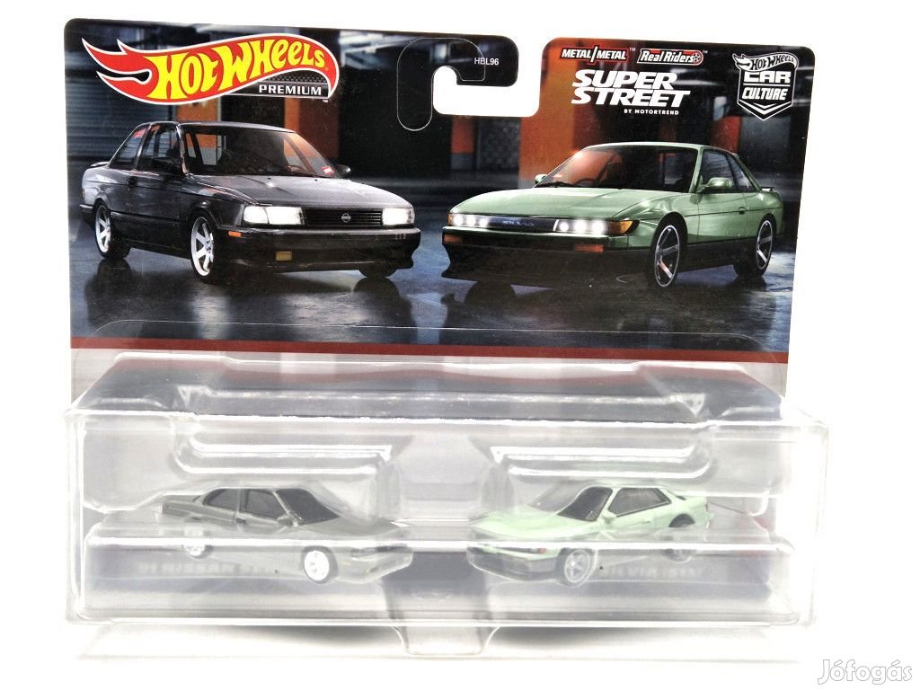 Hot Wheels Premium - Duo Pack - Nissan Sentra SE-R (1991) - Nissan Si