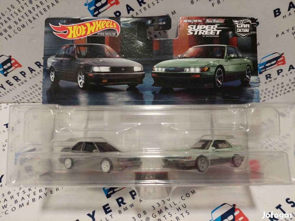 Hot Wheels Premium - Duo Pack - Nissan Sentra SE-R (1991) - Nissan Si