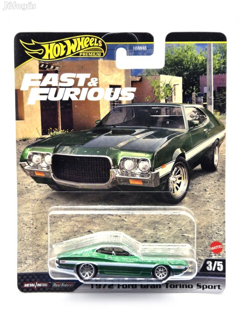 Hot Wheels Premium - Fast & Furious - Halálos iramban - Ford Gran Tor