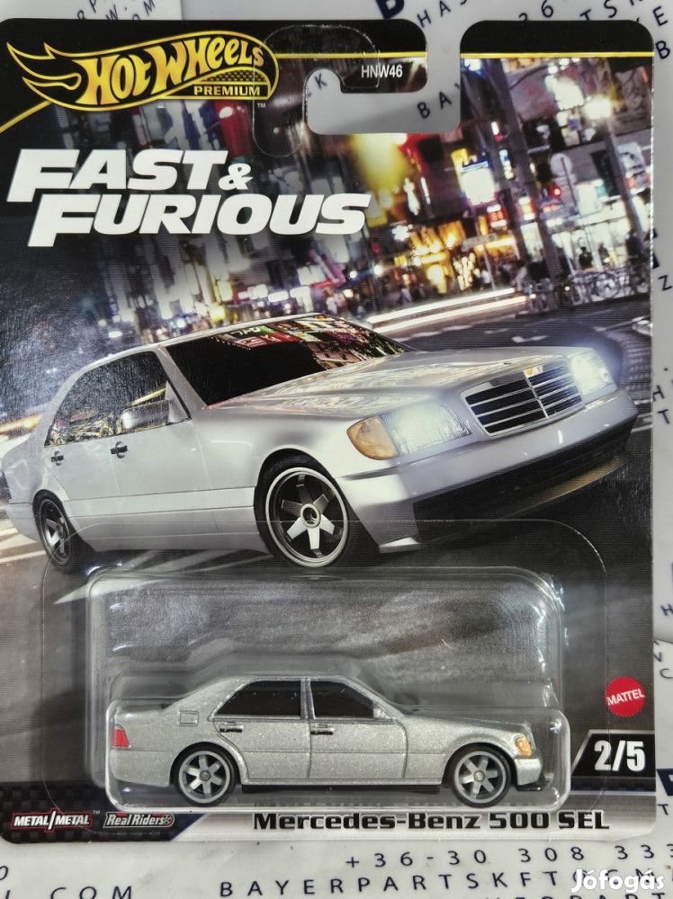 Hot Wheels Premium - Fast & Furious - Halálos iramban - Mercedes Benz