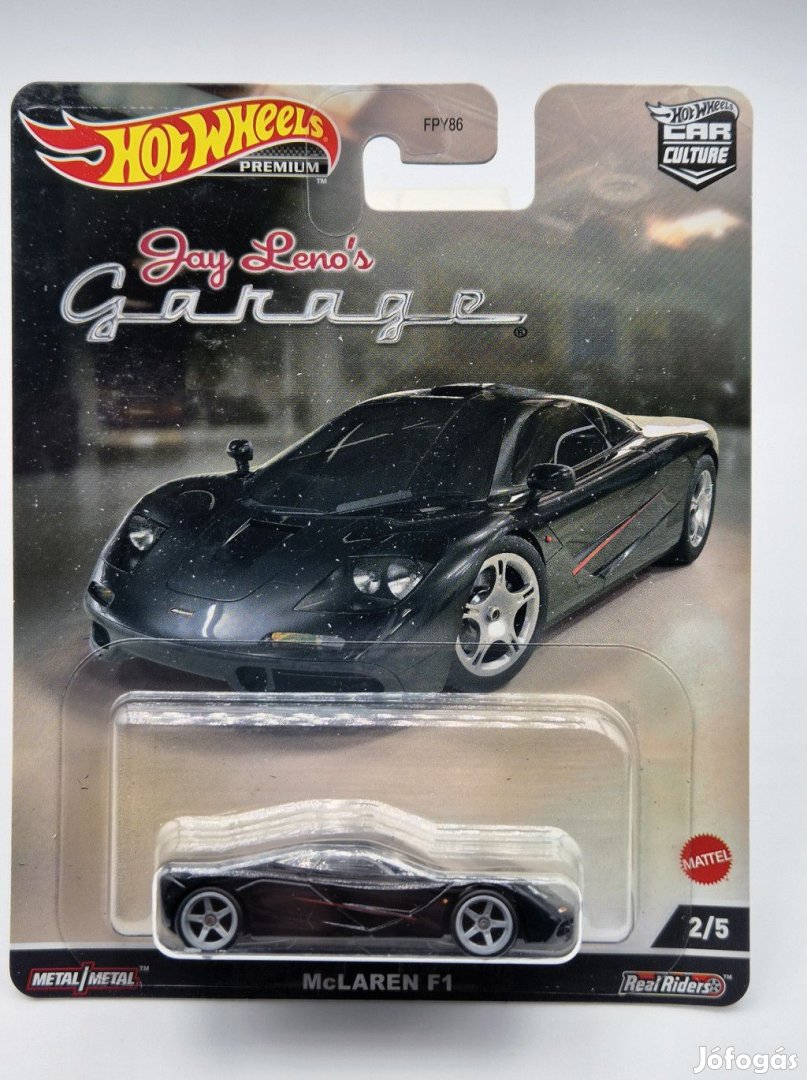 Hot Wheels Premium - Jay Leno's Garage - McLaren F1 -  Hot Wheels - 1