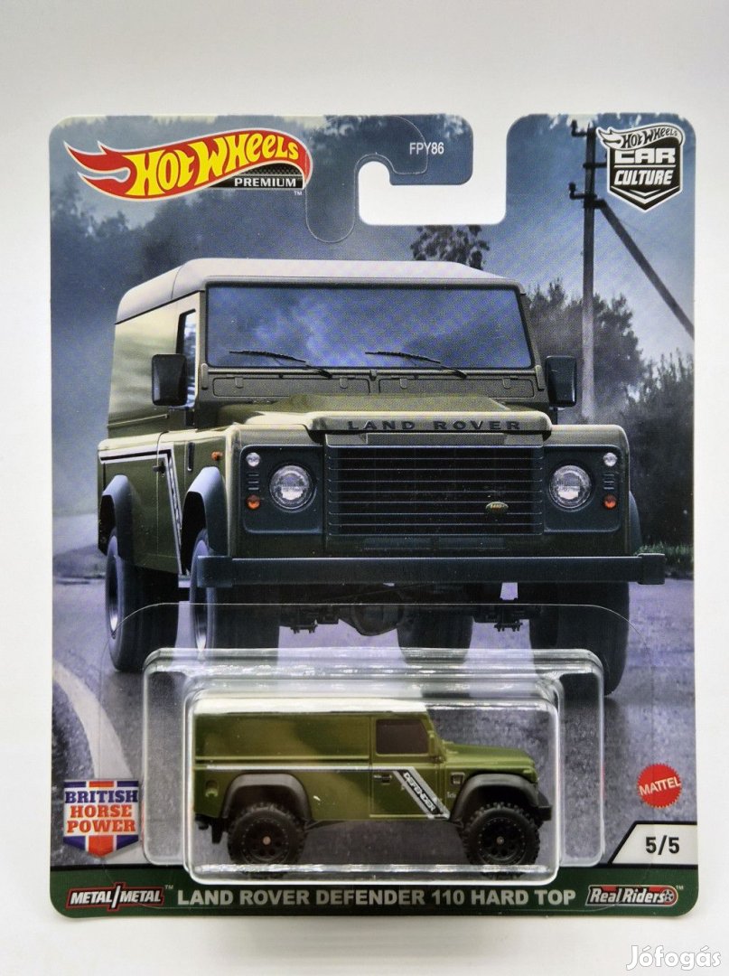 Hot Wheels Premium - Land Rover Defender 110 hard top -  Hotwheels -