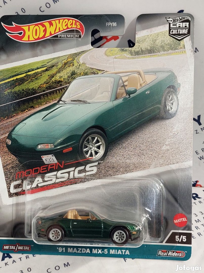 Hot Wheels Premium - Mazda MX-5 Miata (1991) -  Hot Wheels - Modern C