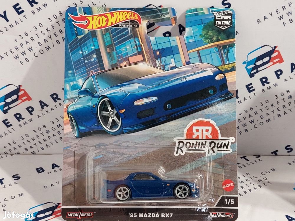 Hot Wheels Premium - Mazda RX-7 RX7 - Ronin Run -  Hotwheels - 1:64