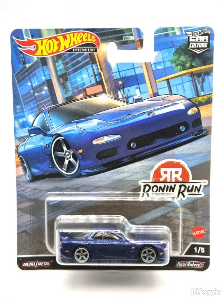 Hot Wheels Premium - Mazda RX-7 RX7 - Ronin Run -  Hotwheels - 1:64