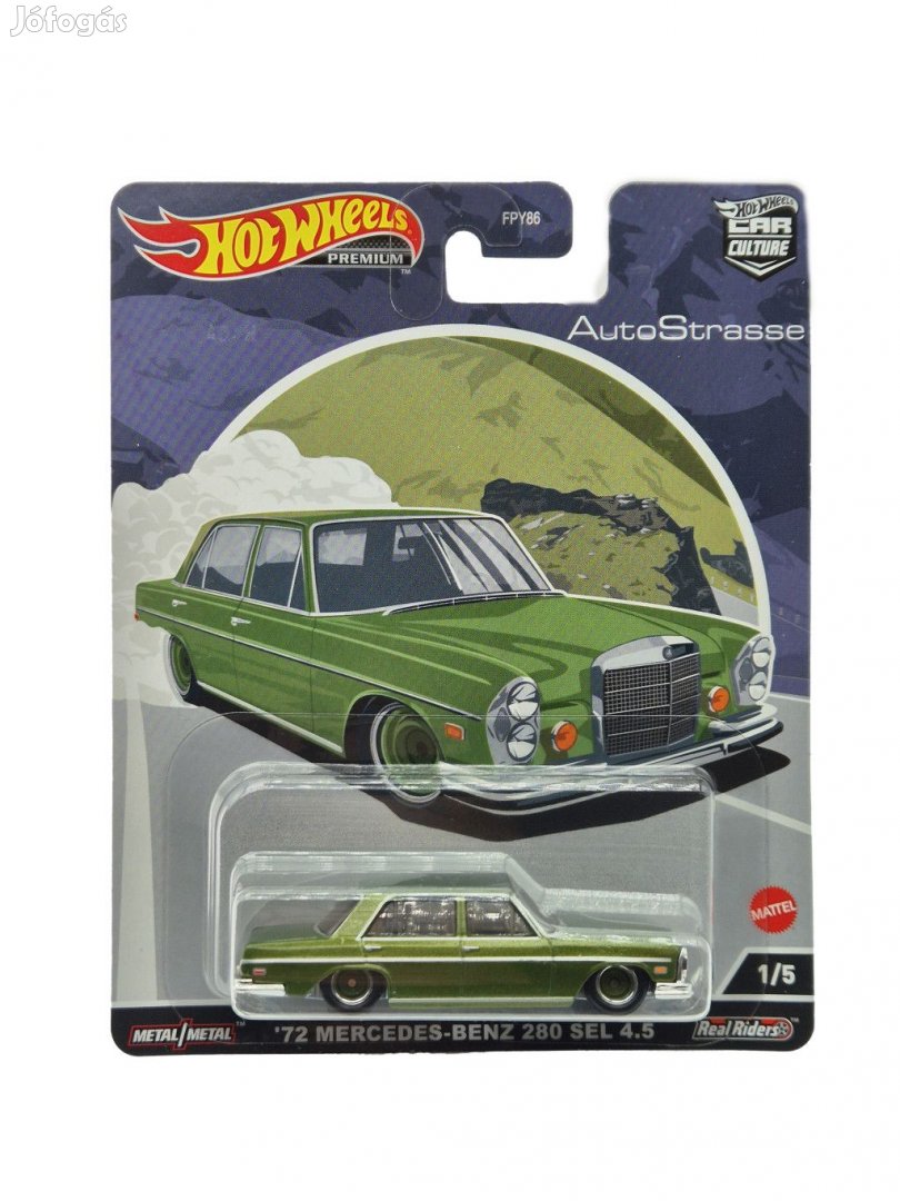 Hot Wheels Premium - Mercedes Benz 280 SEL 4.5 (1972) -  Hotwheels -