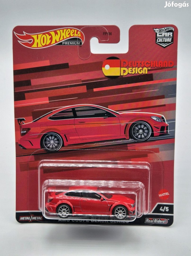 Hot Wheels Premium - Mercedes Benz C63 AMG coupe -  Hotwheels - 1:64