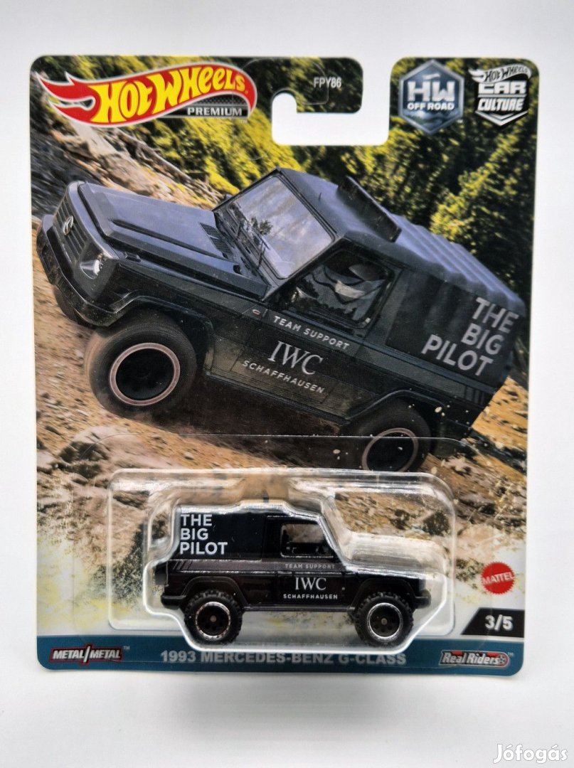 Hot Wheels Premium - Off Road - Mercedes Benz G-Class (1993) -  Hot W