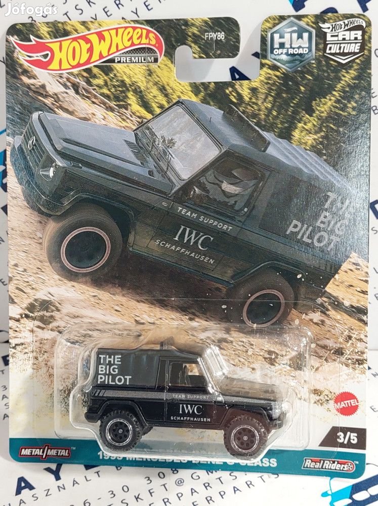 Hot Wheels Premium - Off Road - Mercedes Benz G-Class (1993) -  Hot W