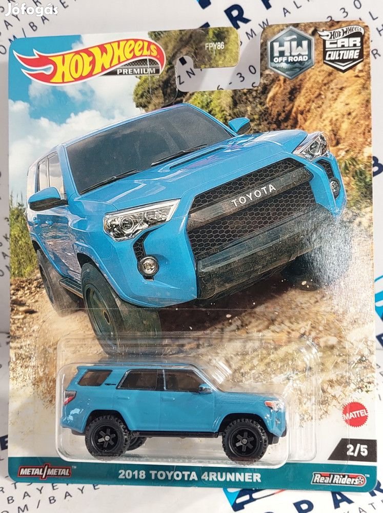 Hot Wheels Premium - Off Road - Toyota 4Runner (2018) -  Hot Wheels -