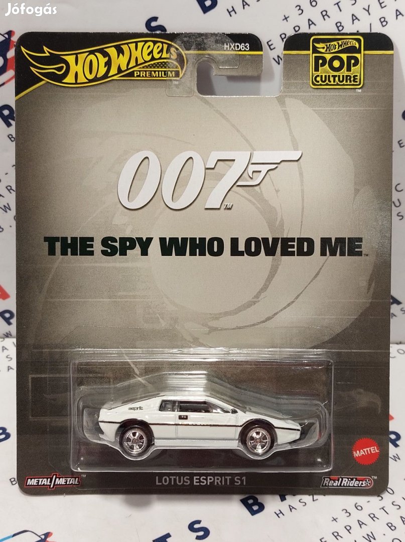 Hot Wheels Premium - Pop Culture - Lotus Espirit S1 - 007 The Spy Who