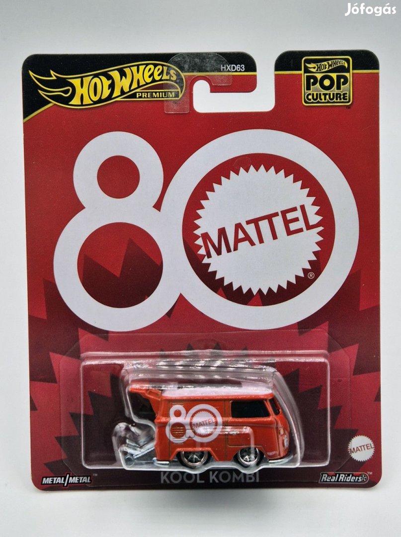 Hot Wheels Premium - Pop Culture - Mattel 80th Anniversary Kool Kombi