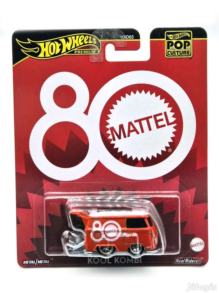 Hot Wheels Premium - Pop Culture - Mattel 80th Anniversary Kool Kombi