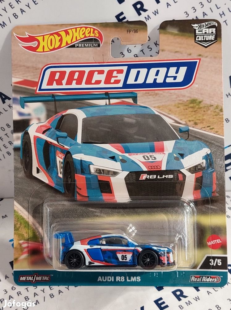 Hot Wheels Premium - Race Day - Audi R8 LMS -  Hot Wheels - 1:64