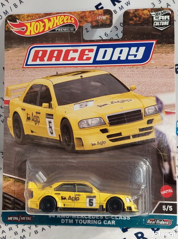 Hot Wheels Premium - Race Day - Mercedes Benz C-Class DTM (1994) -  H