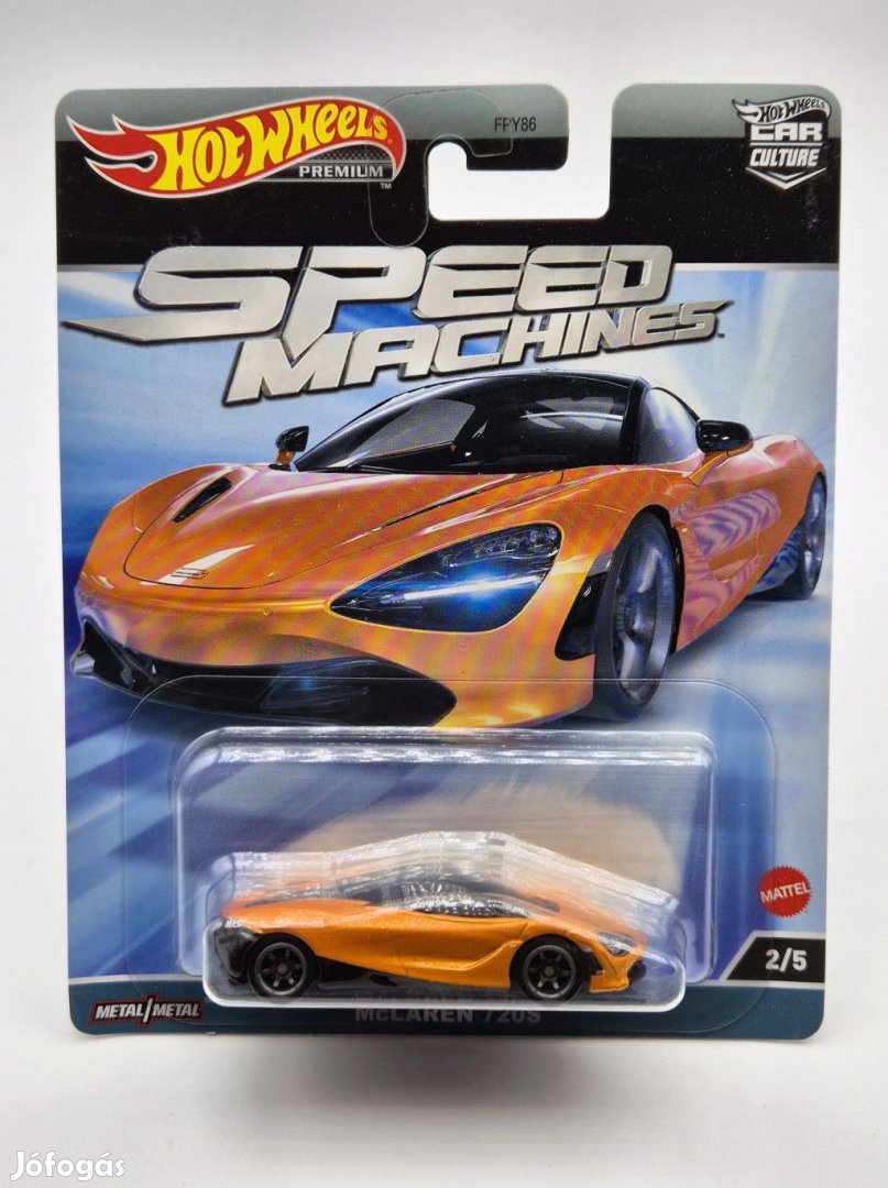 Hot Wheels Premium - Speed Machines - McLaren 720S -  Hot Wheels - 1: