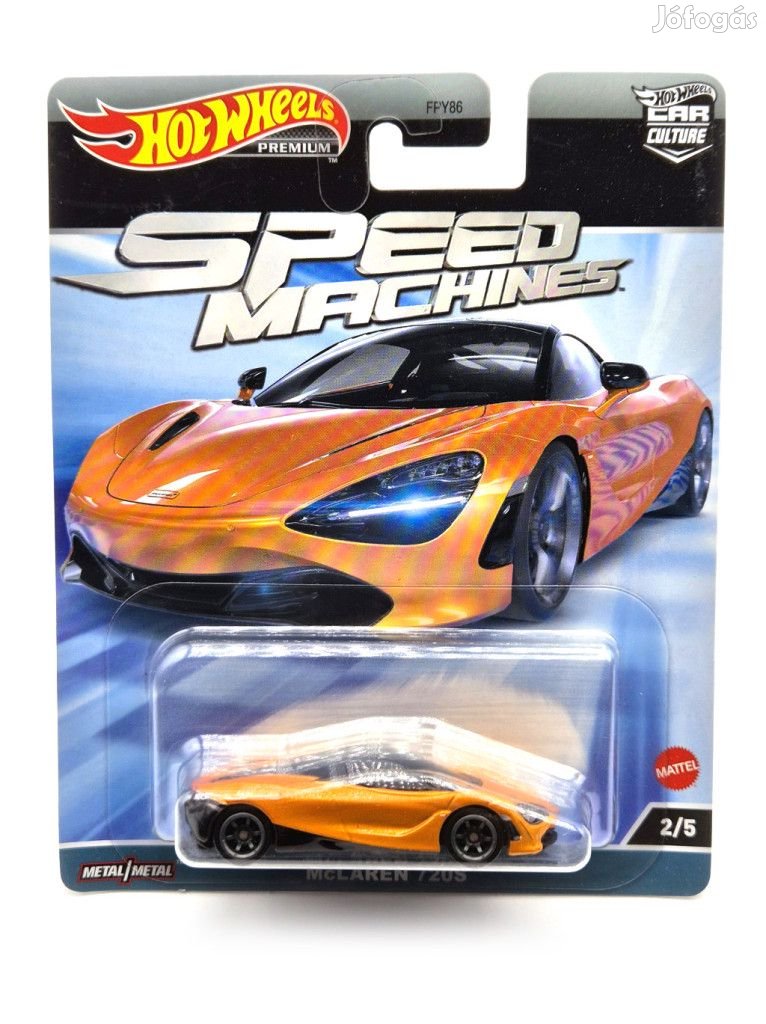 Hot Wheels Premium - Speed Machines - McLaren 720S -  Hot Wheels - 1: