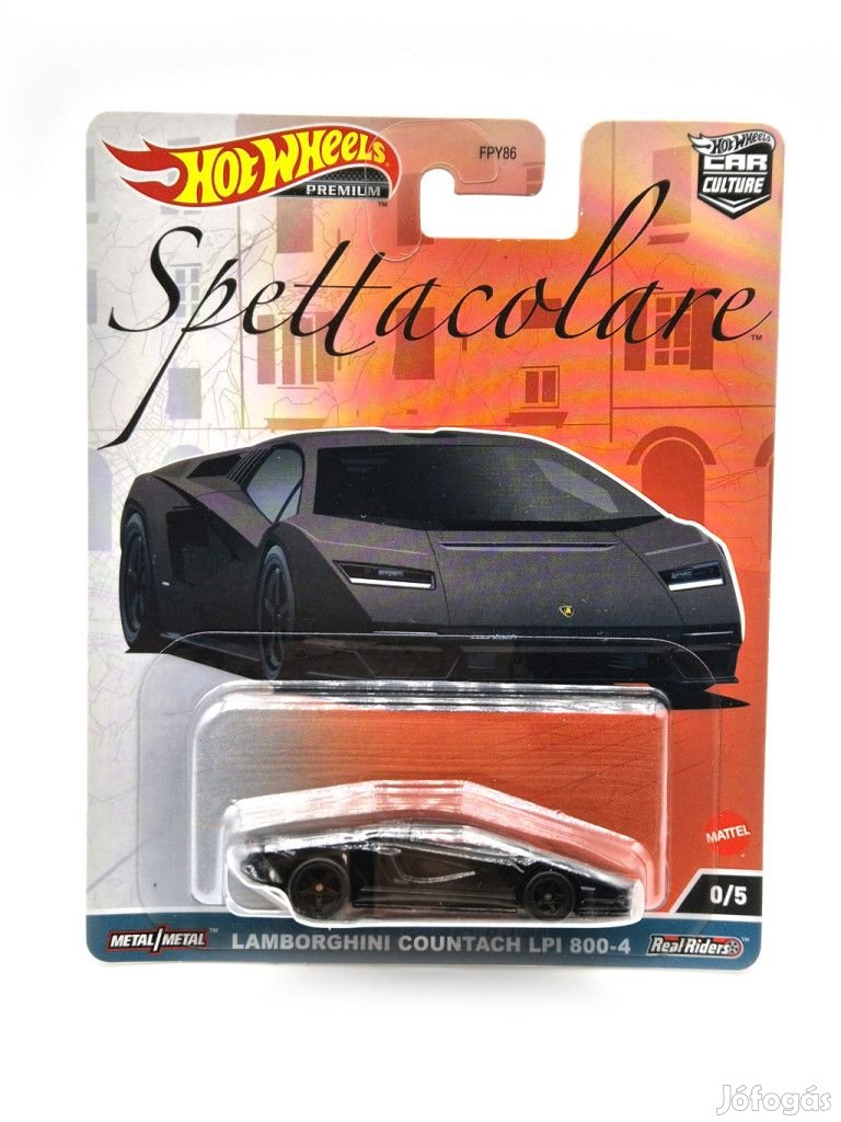 Hot Wheels Premium - Spettacolare - Lamborghini Countach LP1 800-4 -