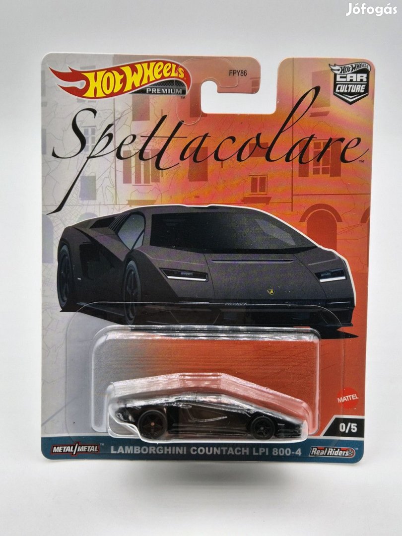 Hot Wheels Premium - Spettacolare - Lamborghini Countach LP1 800-4 -