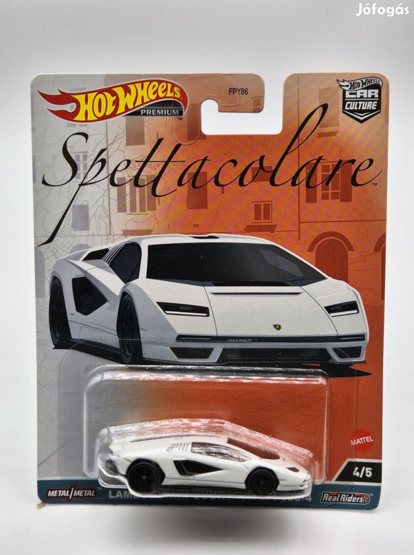 Hot Wheels Premium - Spettacolare - Lamborghini Countach LP1 800-4 -