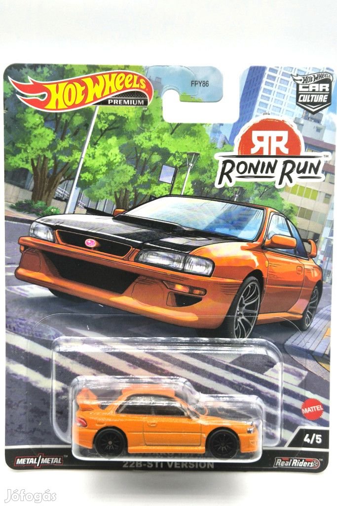 Hot Wheels Premium - Subaru Impreza 22b Sti (1998) - Ronin Run -  Hot