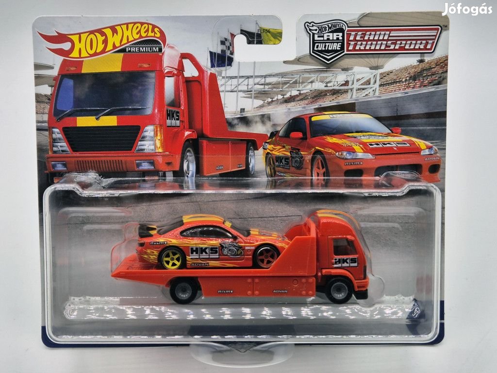 Hot Wheels Premium - Team Transport - Nissan Silvia S15 - Aero Lift -