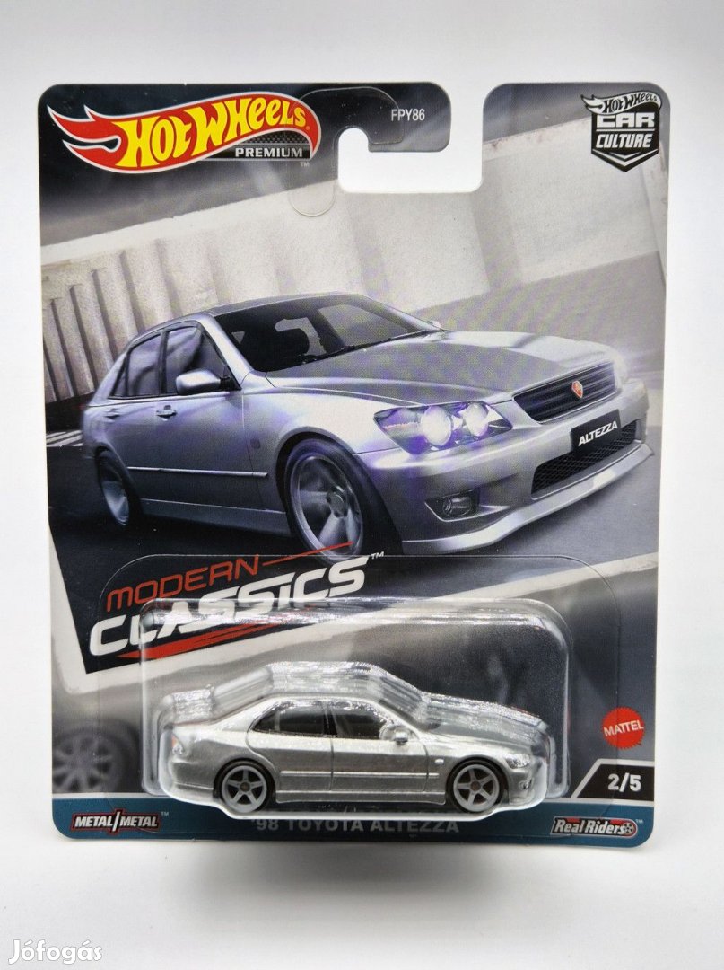 Hot Wheels Premium - Toyota Altezza (1998) - ezüst -  Hot Wheels - Mo