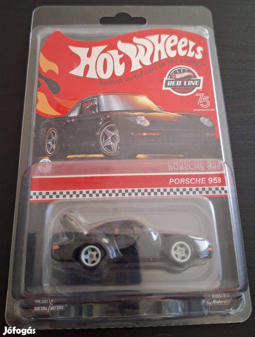 Hot Wheels RLC Porsche 959 Spectraflame True Black