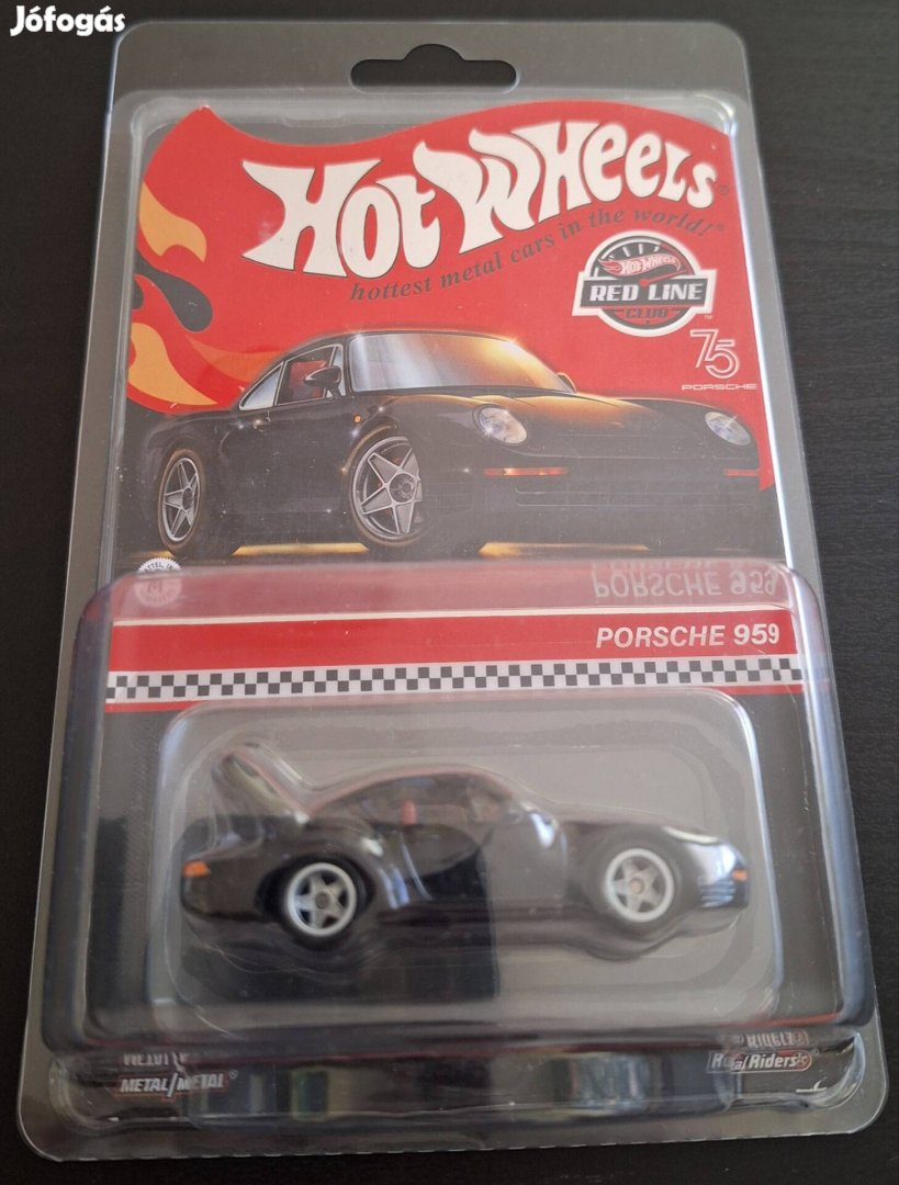 Hot Wheels RLC Porsche 959 Spectraflame True Black